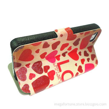 PC + PU Cases for iPhone 5c, Customized Logos and Designs are Welcome